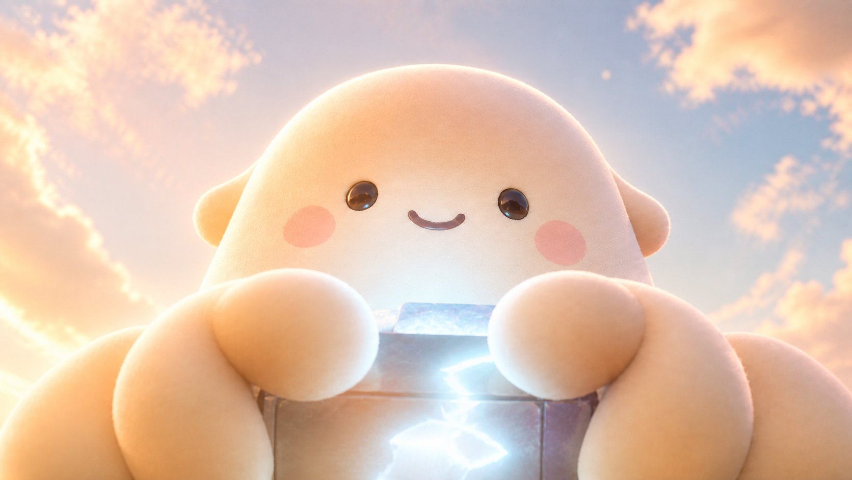 Momo, the companion character at the centre of Initiator&rsquo;s interface