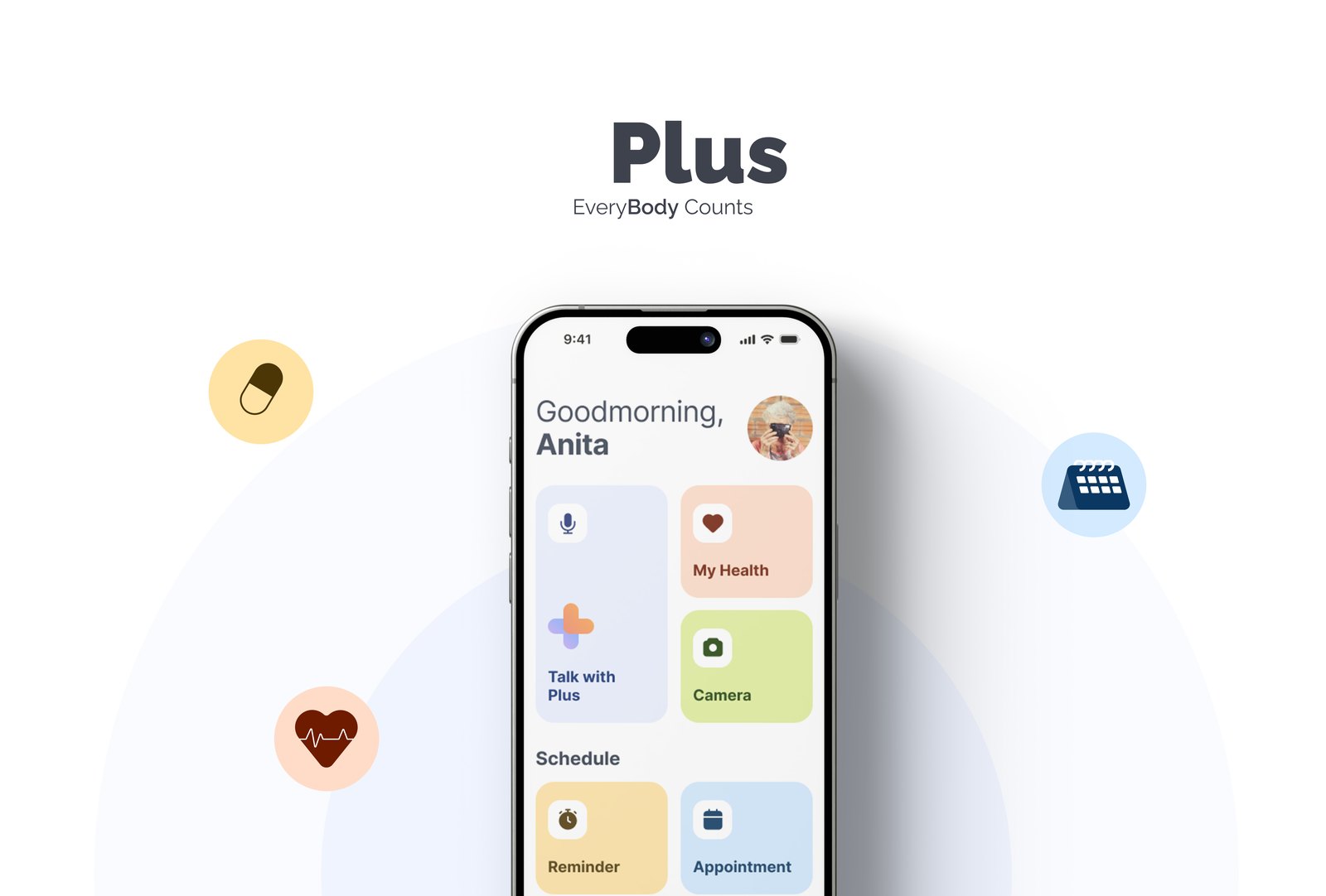 Plus: EveryBody Counts, the app home screen and the AI voice assistant